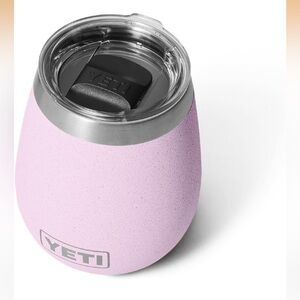 Yeti Stainless Steel Tumbler with Clear Lid 048